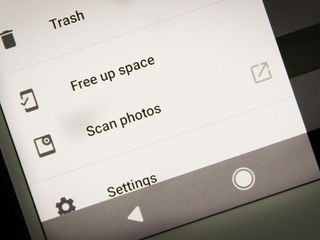 Free up space in Google Photos.