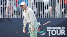 Rory McIlroy reacts after winning the Genesis Scottish Open on day four of the Genesis Scottish Open at The Renaissance Club
