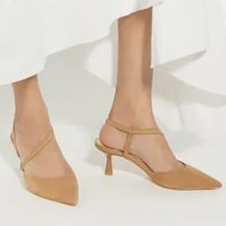 Dune Citrus Flared Heel Shoes