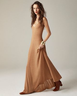 Spring Street Featherweight Cashmere Slip Dress