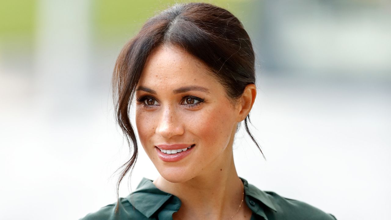 Meghan Markle&#039;s podcast is coming, seen here visiting the University of Chichester&#039;s Engineering and Technology Park