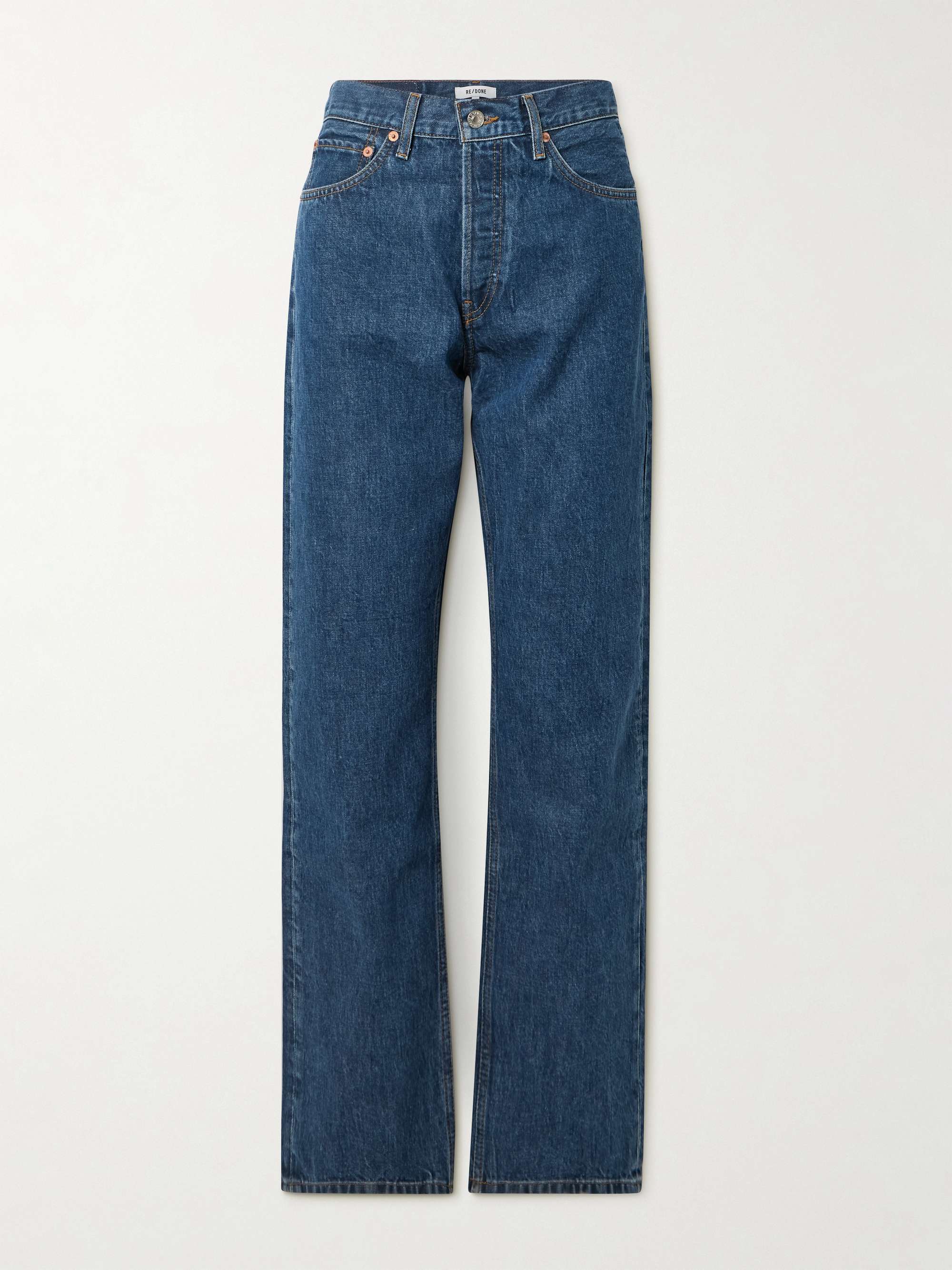 90s High-Rise Straight-Leg Jeans