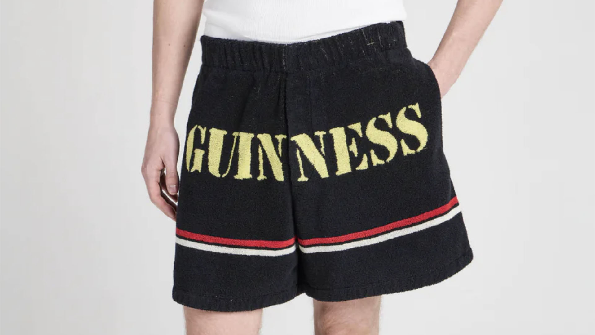 A photo of Guinness shorts.