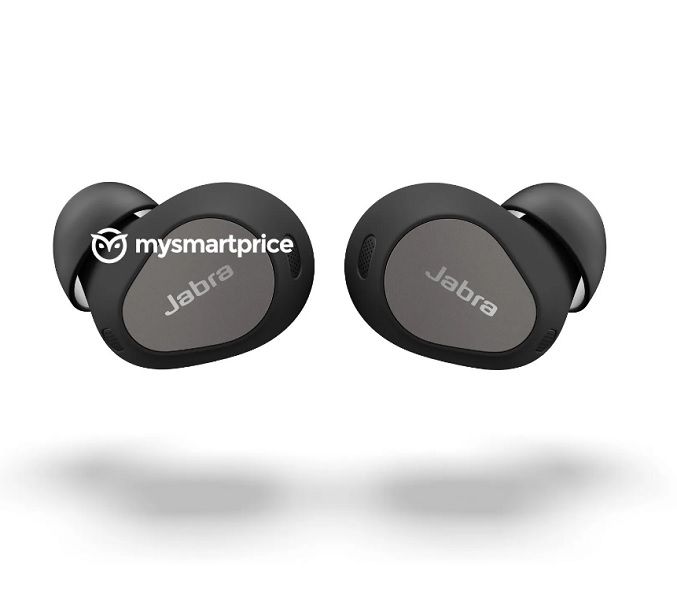 A leaked render of the buds in black for the Jabra Elite 10.