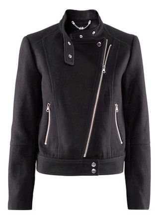 H&M biker jacket, £24.99