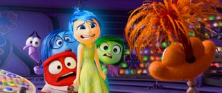 Emotions from Inside Out 2: Joy, Fear, Anger, Disgust and Sadness