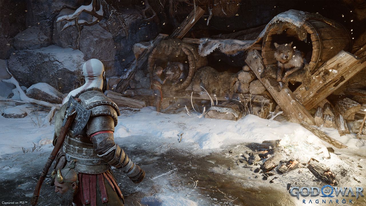 God of War Ragnarok screenshots captured on PS5
