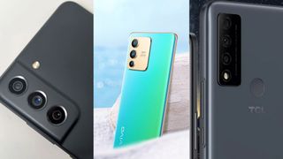 A selection of the best phones at CES 2022 including Samsung Galaxy S21 FE, Vivo V23 and TCL 30 V 5G