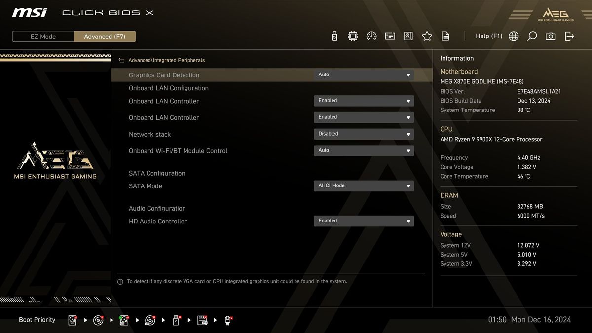 MSI X870E Godlike
