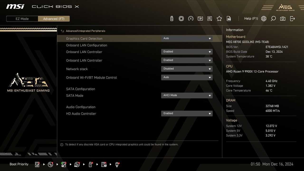 MSI X870E Godlike