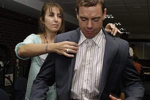 Aussie cycling star Cadel Evans