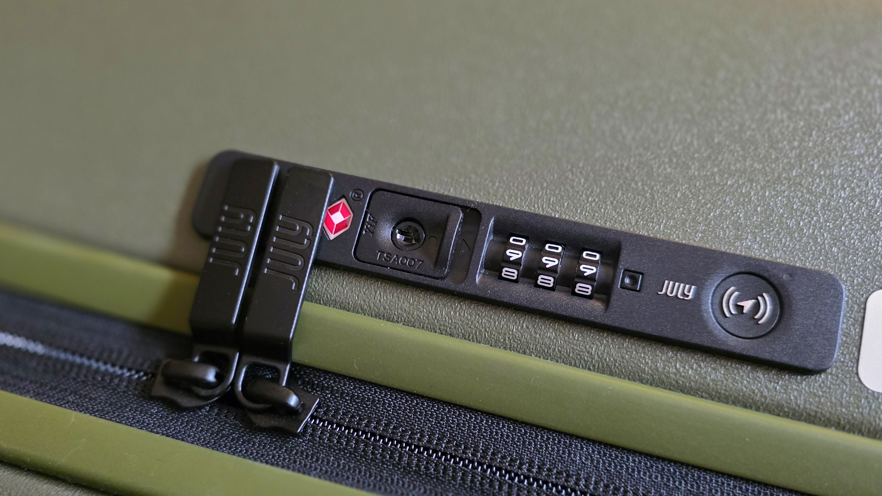 July Casesafe in Forest Green in living room