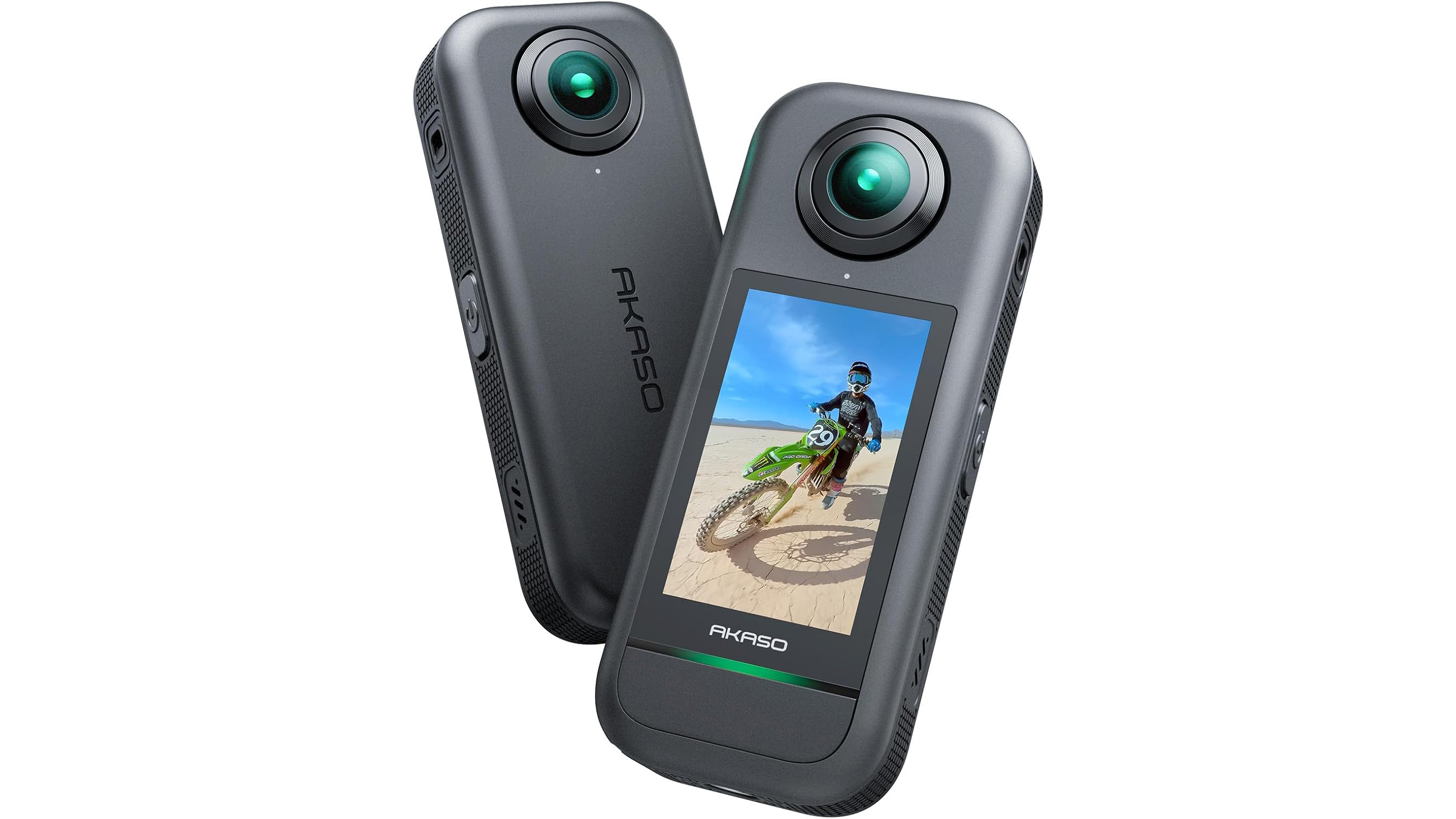 Akaso 360 Action Camera front and back