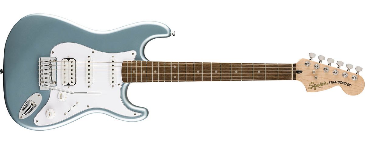 Squier Affinity Series Strat Junior HSS in Ice Metallic Blue