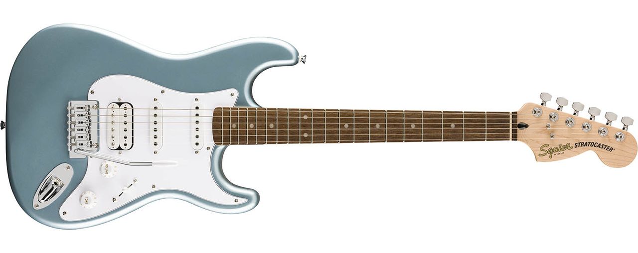 Squier Affinity Series Strat Junior HSS in Ice Metallic Blue