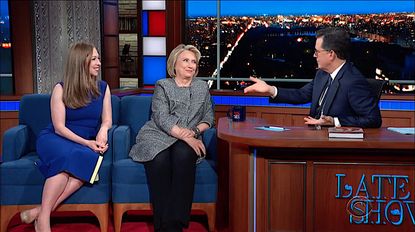 Hillary and Chelsea Clinton on The Late Show