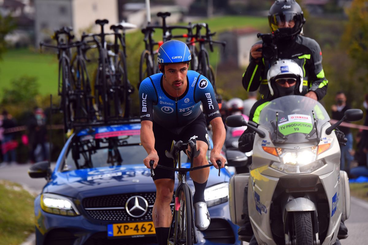 Victor Campenaerts during stage 14 time trial at the Giro d'Italia