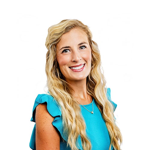 a headshot of Bailyn Fields on a white background