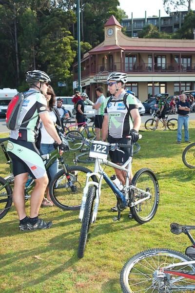 Thomas Hansen is ready for another day's riding.
