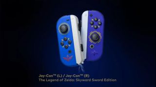 Joy Con (L/R) Legend Of Zelda Skyward Sword Limited Edition