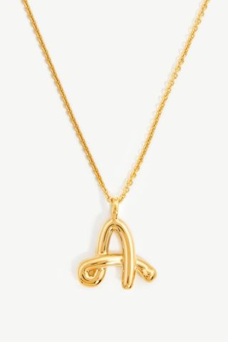 Missoma initial necklace