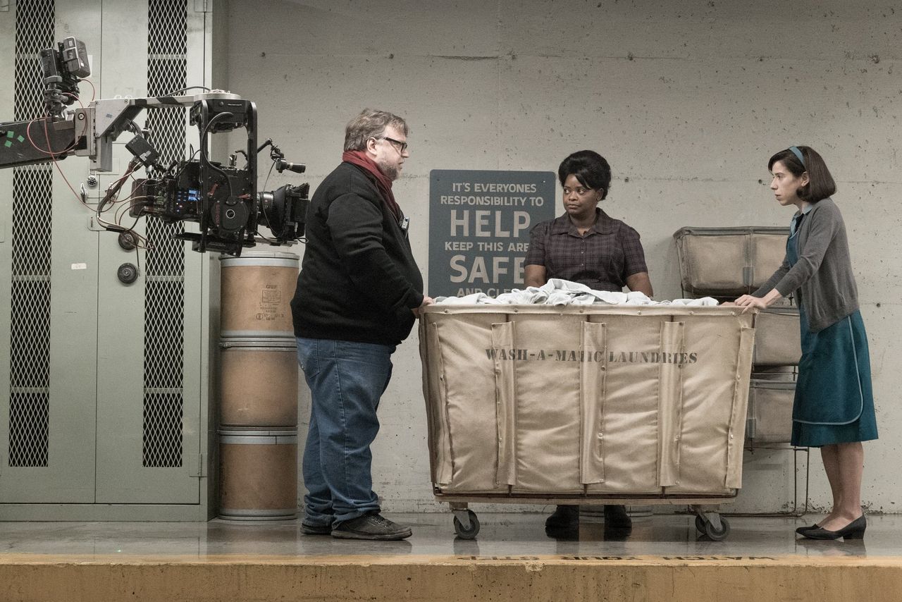 Guillermo Del Toro on the set of &amp;#039;Shape of Water.&amp;#039;