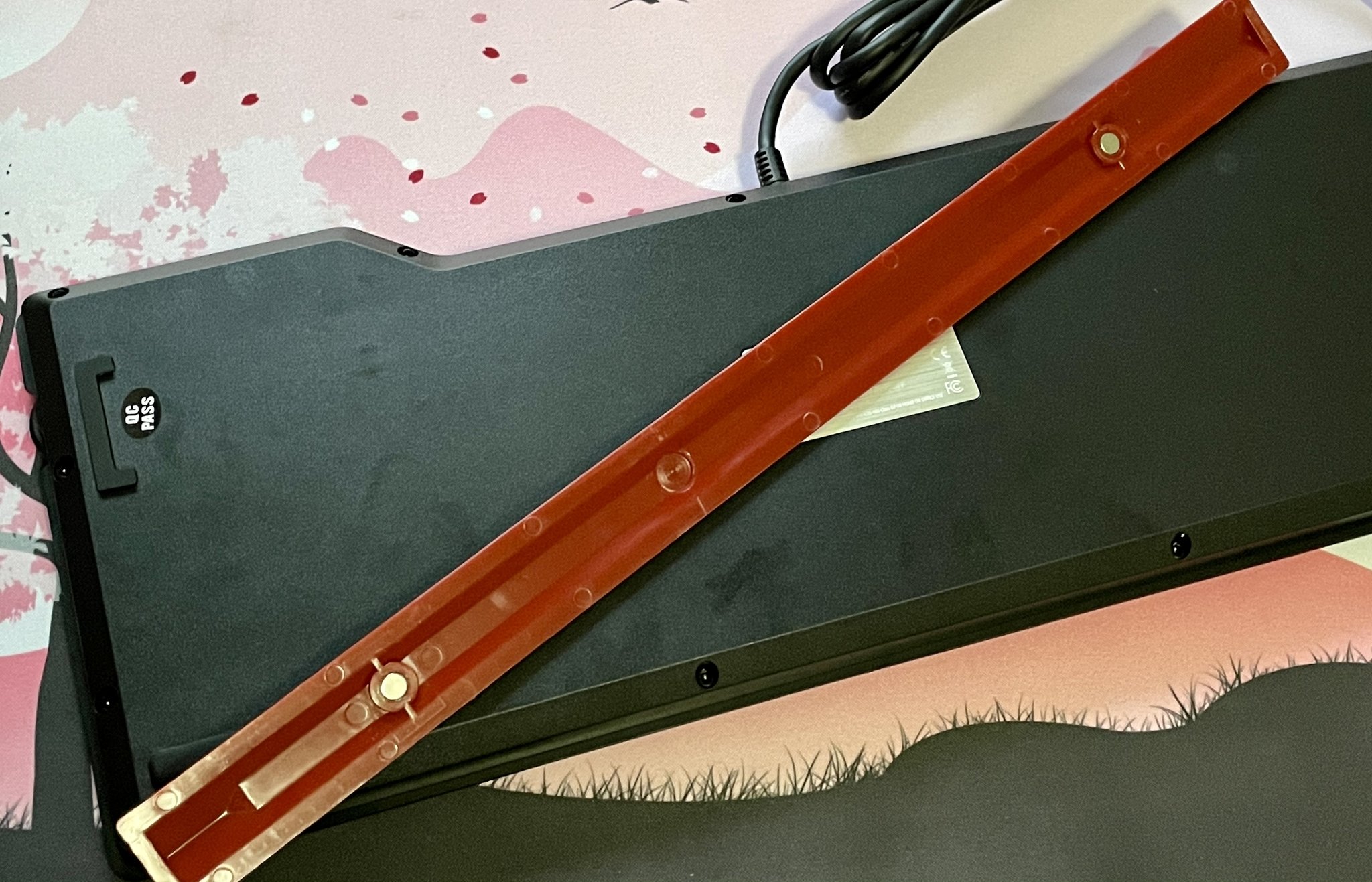 Das Keyboard 4 Professional Footbar Ruler Detached