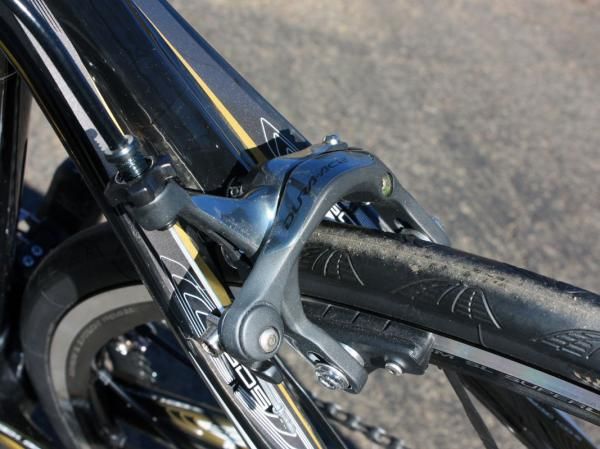 Shimano's latest Dura-Ace calipers provide fantastic stopping performance with superb power, modulation and feel