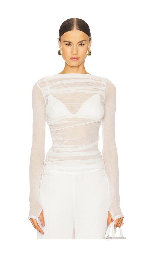 Draped Boatneck