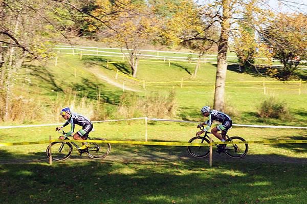 Cyclocrossworld.com riders all alone for the whole race.