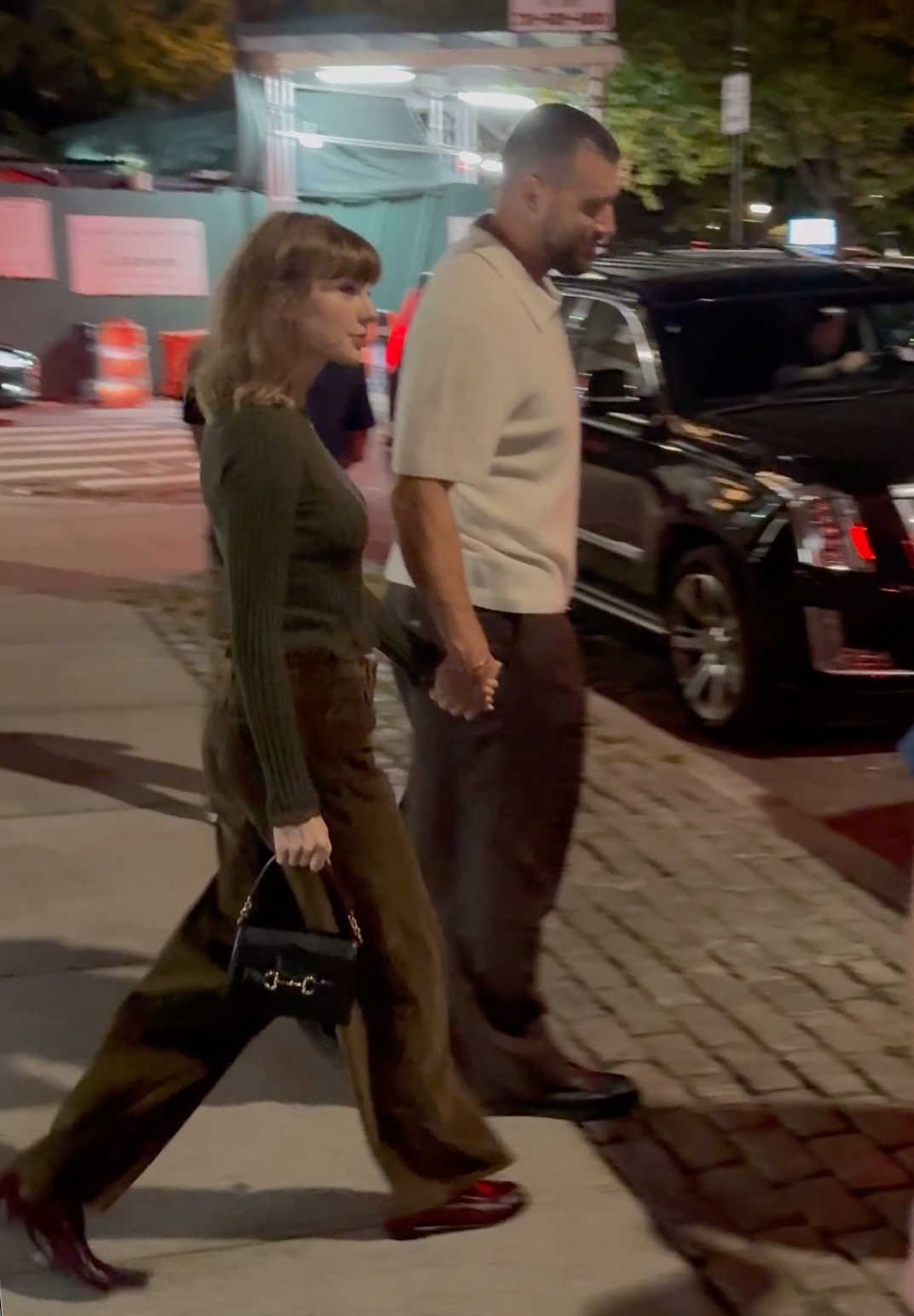 Taylor Swift Styles the Fall Loafers Trend With a Classic $3,900 Gucci Horsebit Bag