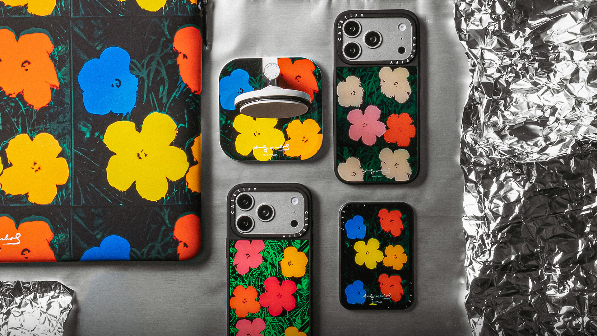 Andy Warhol x Casetify "Factory Collection"