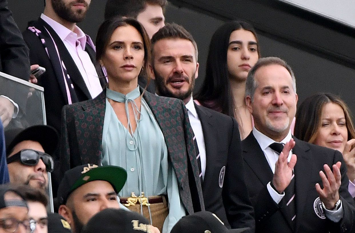 Victoria Beckham and David Beckham