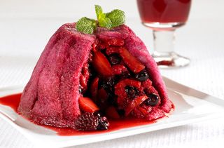 Classic summer pudding