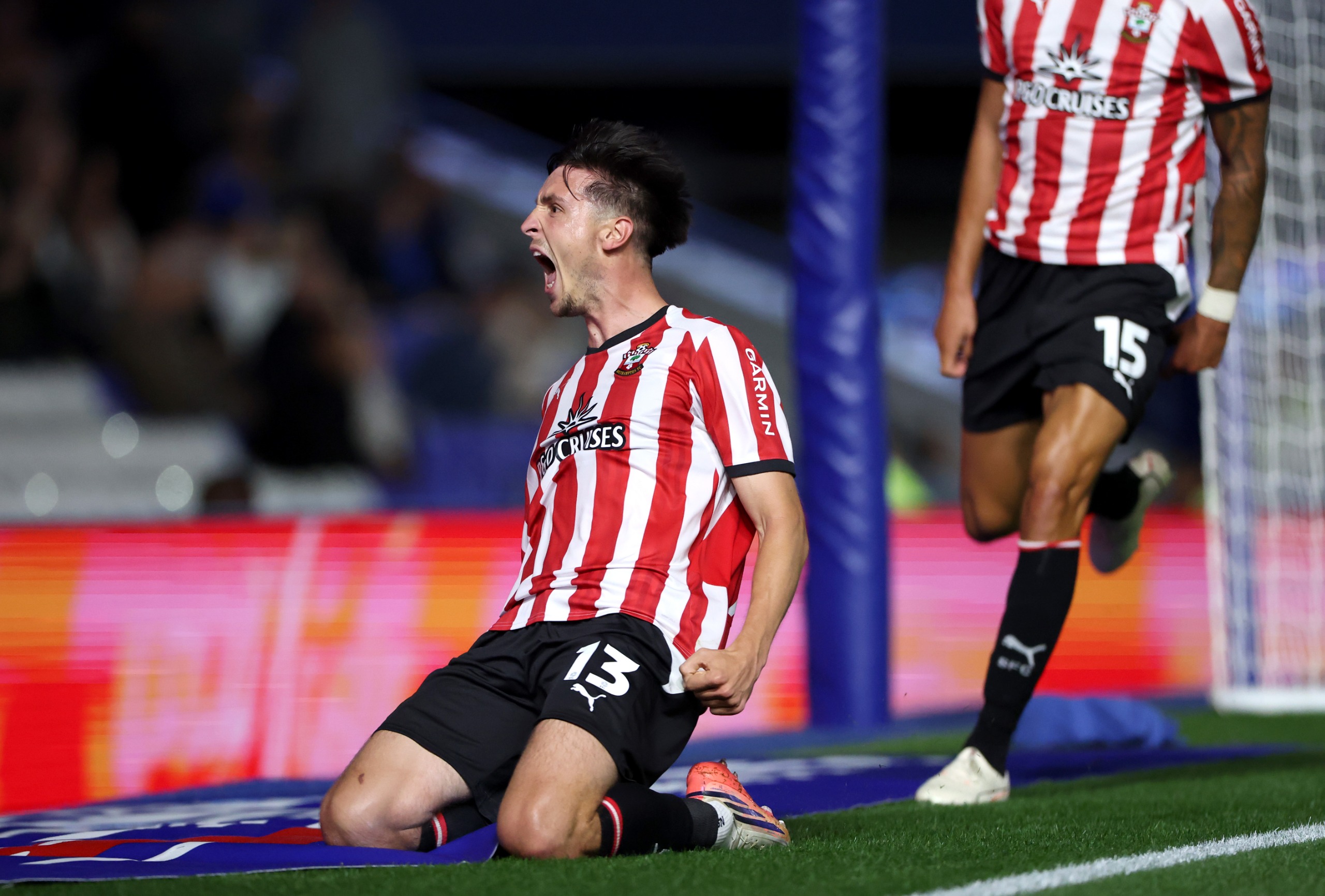 Southampton's Keven Schlotterbeck scored against Birmingham