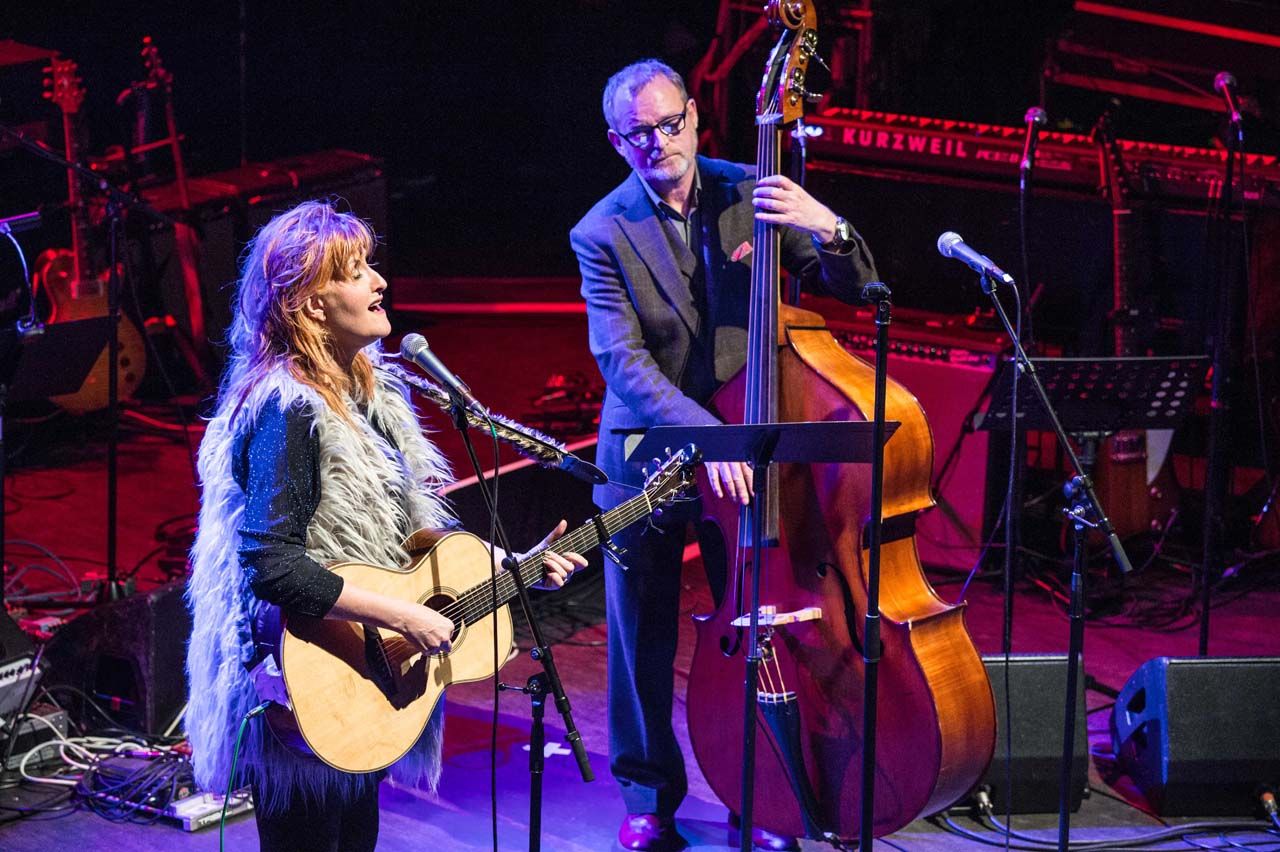 Eddi Reader and Jack's nephew Iain 'Nico' Bruce