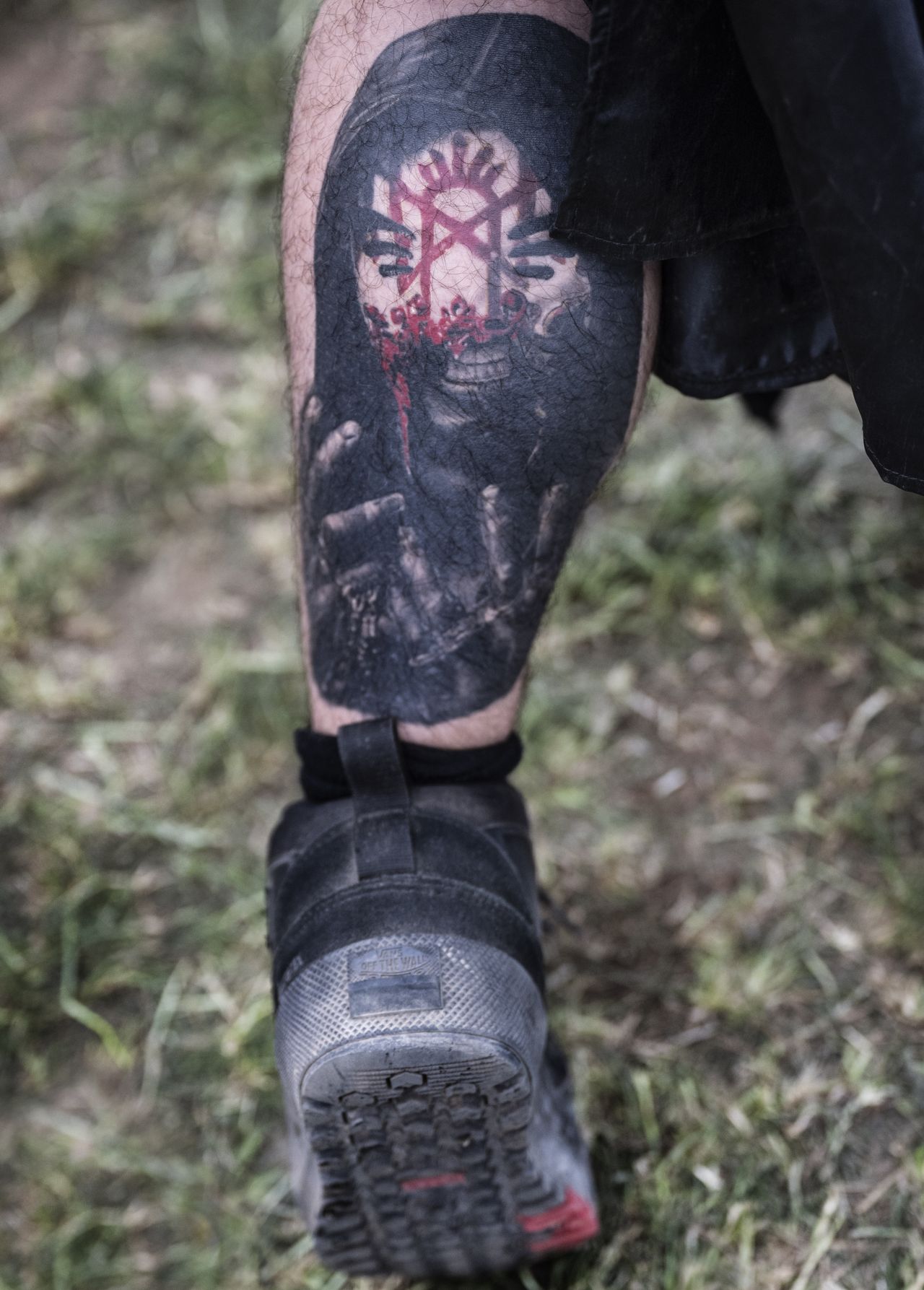 Sleep Token fan tattoo Download Festival 2025