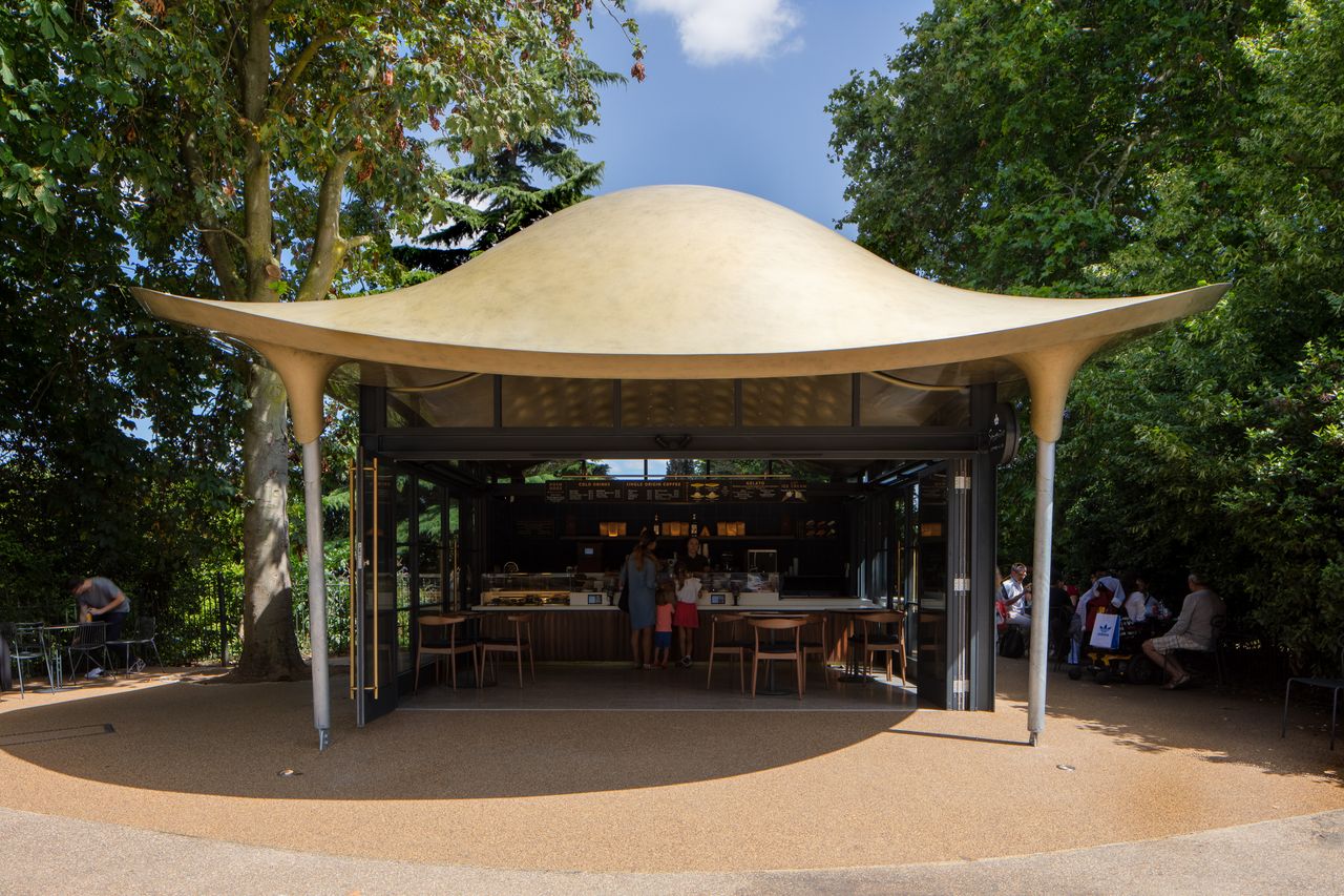 Mizzi Studio has just completed a sculptural coffee house 