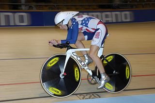 Sarah Hammer, UCI Track Cycling World Championships 2010, women's individual pursuit qualifying