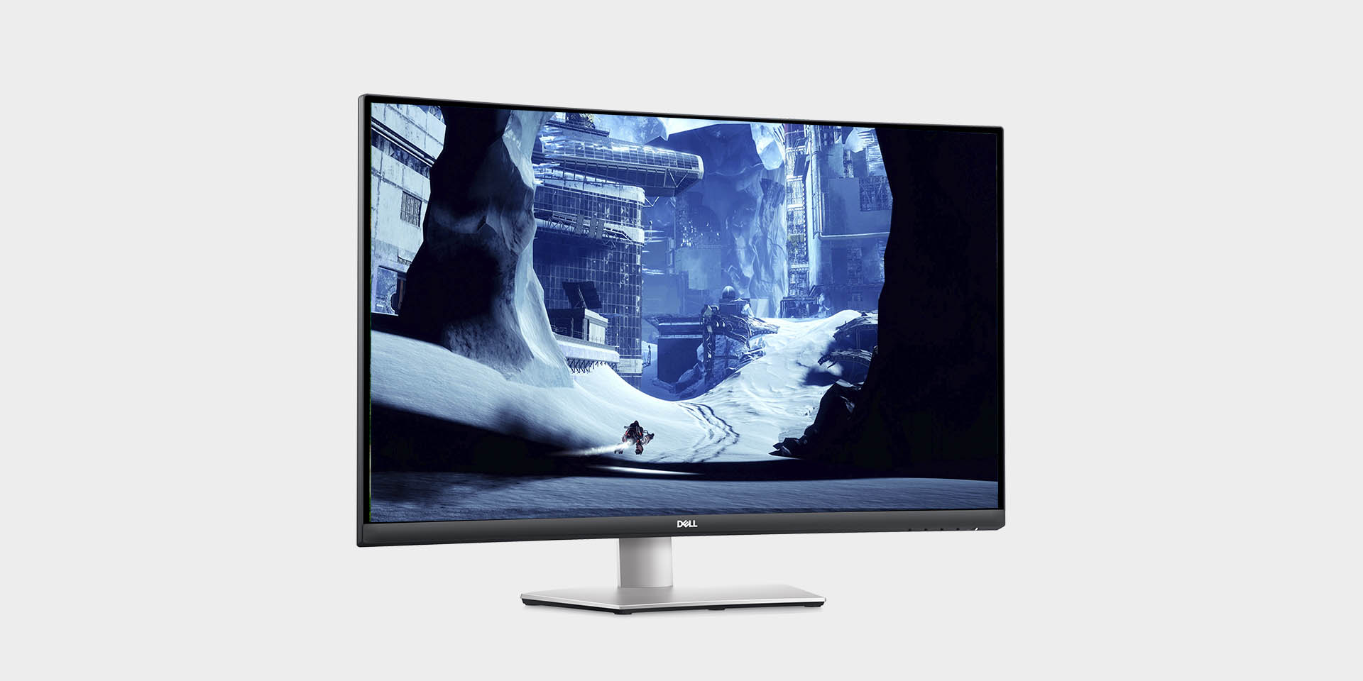 dell 4k s3221qs curved monitor review