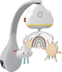 Fisher-Price Rainbow Showers Bassinet to Bedside Mobile £44.99 | £30.29 Save 32%