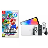 Nintendo Switch OLED + Super Mario Wonder + 12 months of Nintendo Switch Online