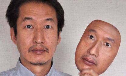 A eerily realistic mask of your own face