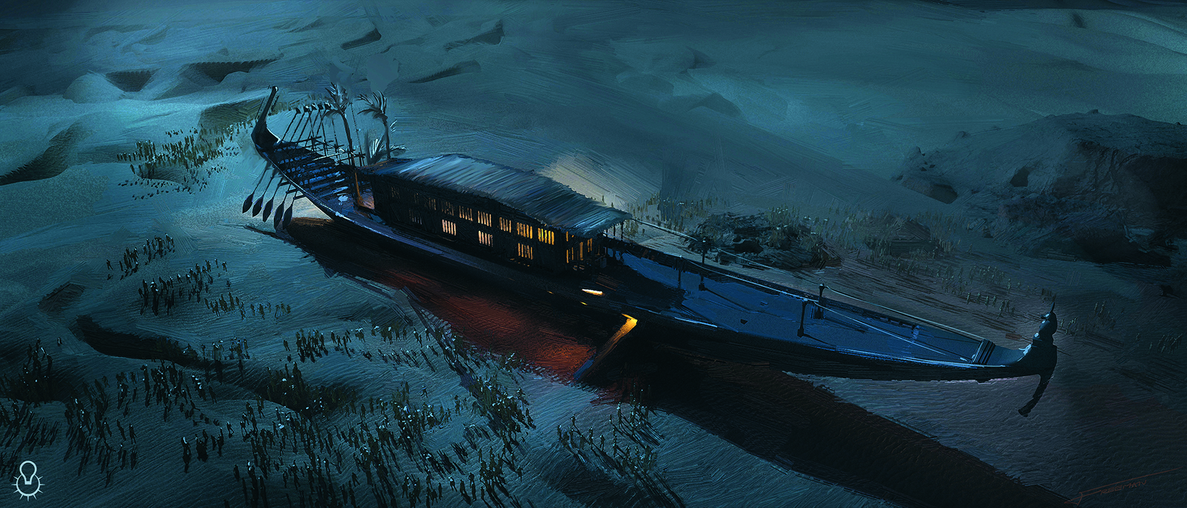 Concept art for a movie