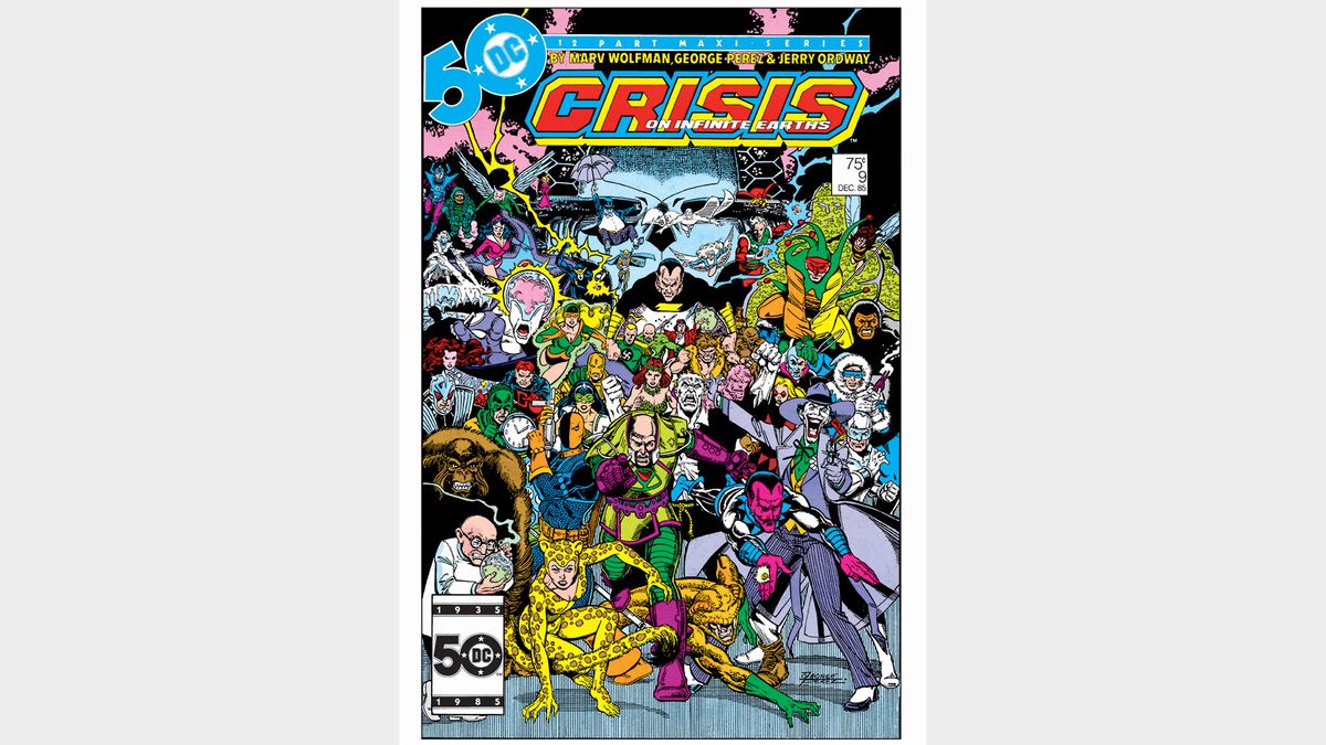 CRISIS ON INFINITE EARTHS #9 FACSIMILE EDITION