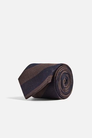 100% Silk Polka Dot Jacquard Tie