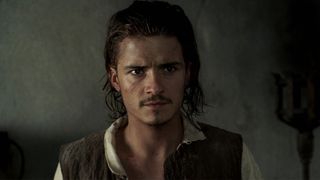 Orlando Bloom as Will Turner in the Pirates of the Caribbean series