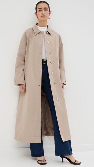 Randy Maxi Trench Coat