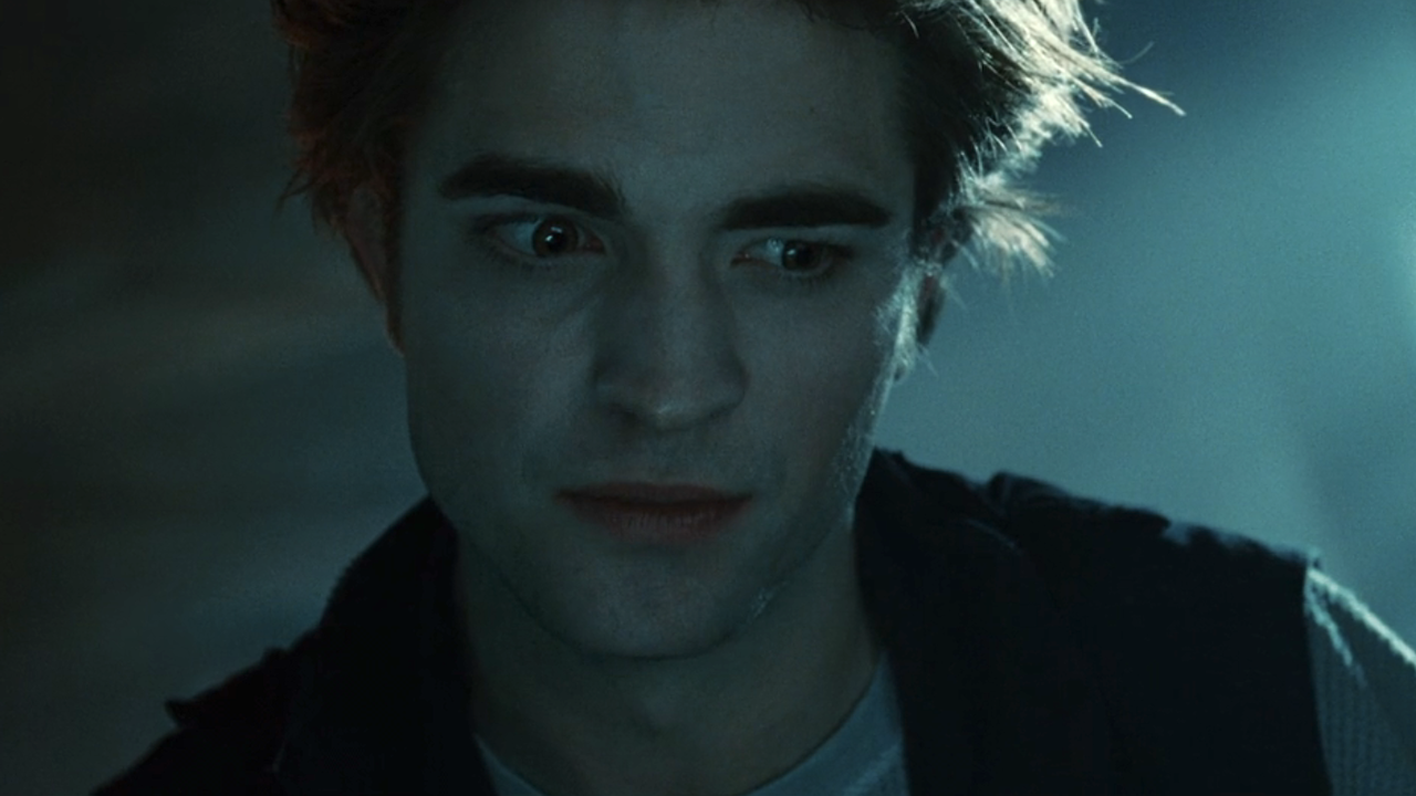Edward Cullen scared at ballet studio in Twilight