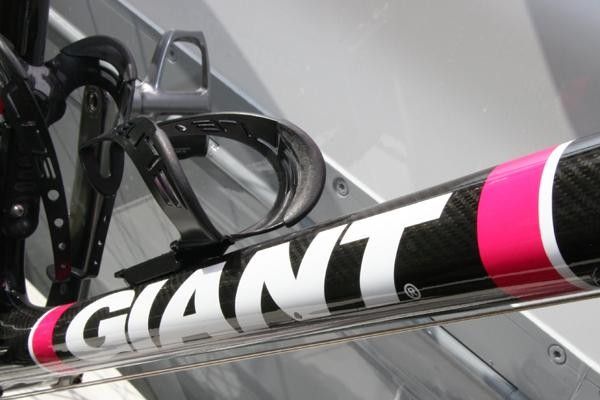 A meaty downtube.